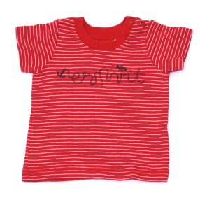Esprit - Piros csíkos póló (56)