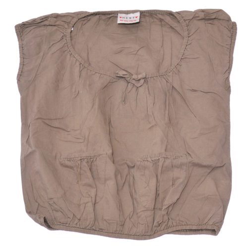 Next - khaki rövid ujjú felső (128)