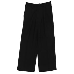 Fekete csíkos alkalmi nadrág (104)