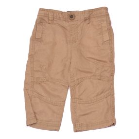 Világosbarna lenvászonnadrág (68-74)