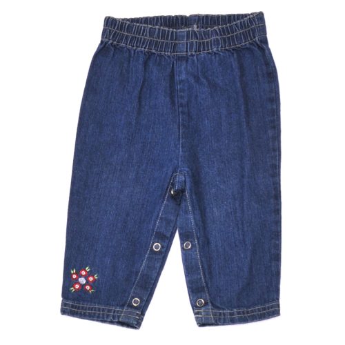 Mothercare - Kék patentos farmernadrág (62-68)