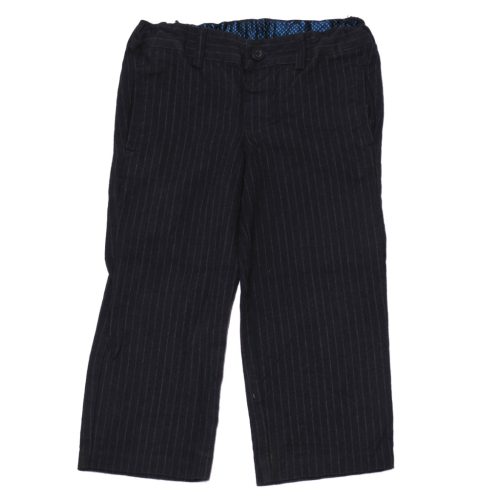 Marks&Spencer - Sötétkék csíkos alkalmi nadrág (92-98)