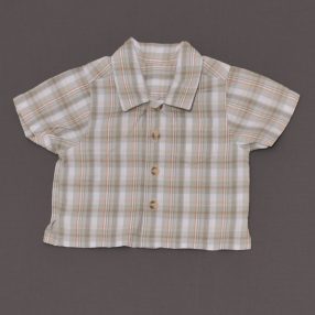 George - Zöld kockás rövid ujjú ing (56)