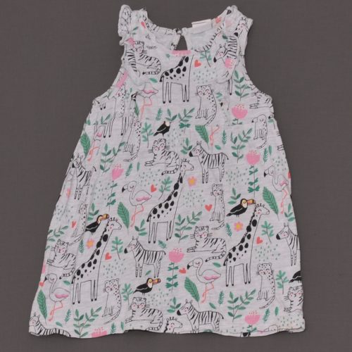 H&M - Szürke, állatos ruha (74)