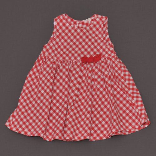 H&M - Piros, Fehér kockás ruha (74)