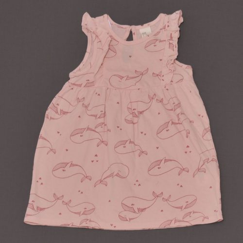 H&M - Rózsaszín, bálnás ruha (80)