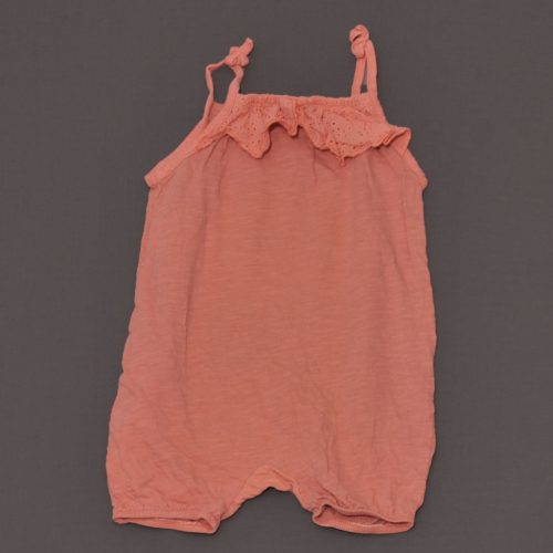 H&M - Korall, csipkés pántos napozó (74)