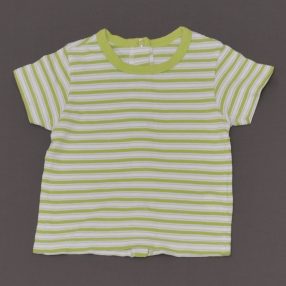 Chicco - Zöld-fehér csíkos póló (62)