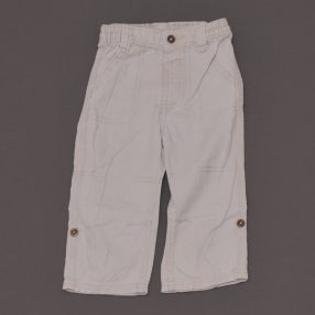 George - Drapp lenvászon nadrág (74-80)