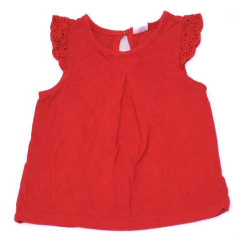 H&M - Piros rövid ujjú felső (74)