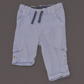 H&M - Kék, vékony kockás nadrág (80)