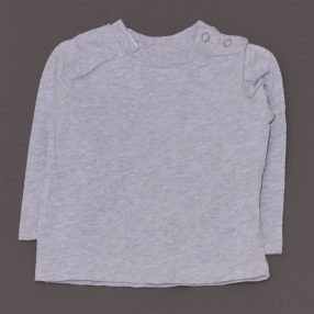 Szürke hosszú ujjú póló (62-68)