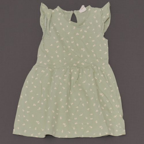 H&M - Zöld, virágmintás ruha (80)