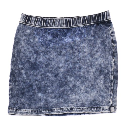 H&M - Koptatott farmerkék sztreccs szoknya (158)