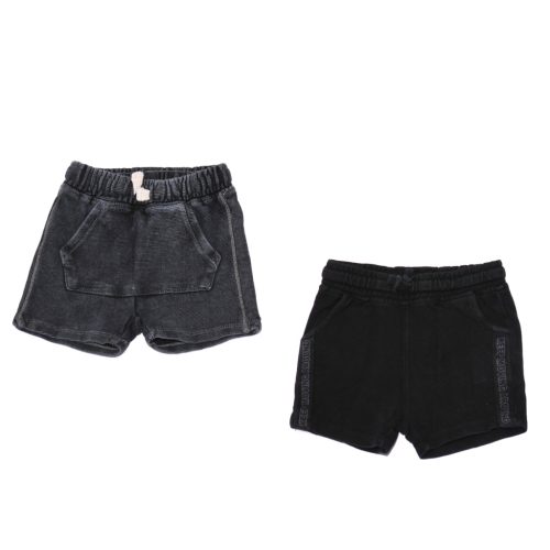 Zara - Szürke, Fekete rövidnadrág szett (86)
