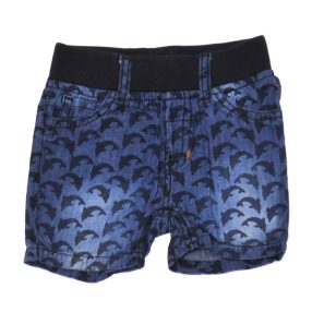 Kék, delfines rövidnadrág (74)