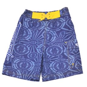 Kék, mintás fürdőnadrág (98-104)