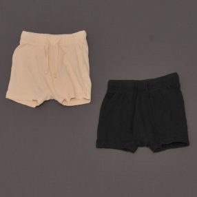 H&M - Szürke, Sárga rövidnadrág szett (68)