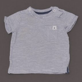 H&M - Fehér, Kék csíkos póló (68)