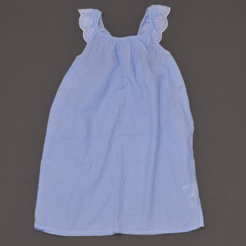 H&M - Kék-fehér csíkos ruha (140)