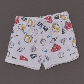 Superman - Szürke rövidnadrág (62-68)