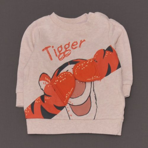 Disney, Tigris - Drapp pulóver (56-62)