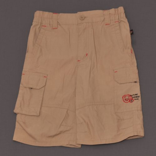 Barna oldalzsebes rövidnadrág (104)