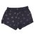 H&M - Sötétkék, kagylós rövidnadrág (134)