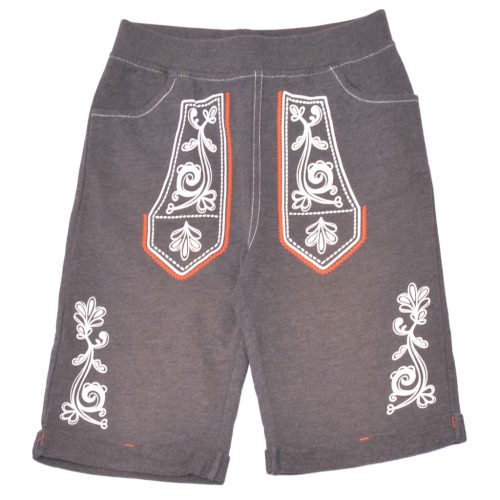 Szürke, mintás halásznadrág (122-128)