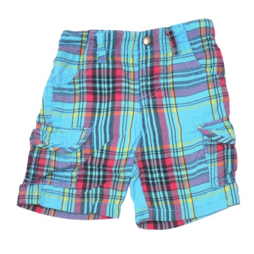 Kék kockás rövidnadrág (74)