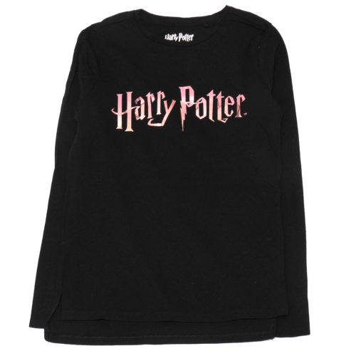 Reserved, Harry Potter - Fekete hosszú ujjú póló (152)