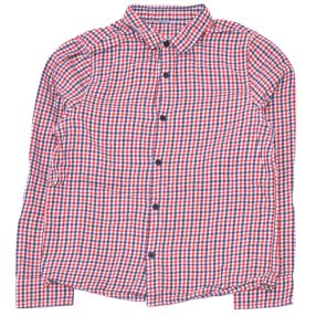 Kék, Piros kockás hosszú ujjú ing (134-140*)