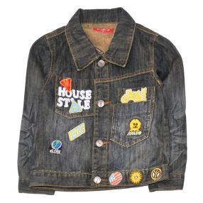 Kék farmerkabát (122-128*)