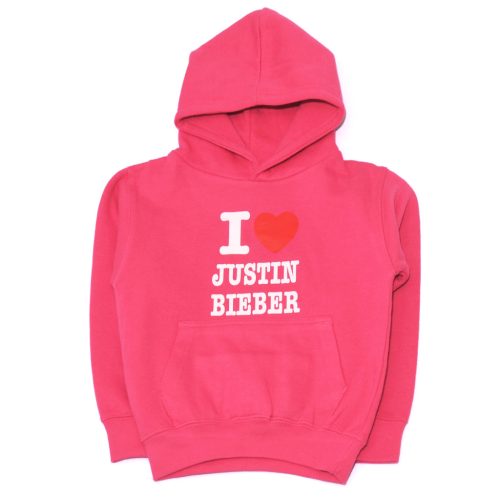 Rózsaszín, Justin bieber pulóver (98-104)