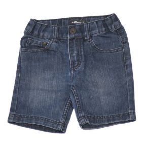 Kék, koptatott farmer rövidnadrág (104)