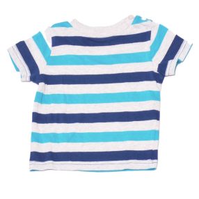 Szürke, Kék csíkos póló (68)