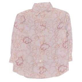 Adams - Krém, mintás hosszú ujjú ing (116)