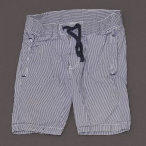 H&M - Kék, Fehér csíkos rövidnadrág (104)