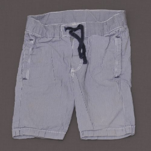 H&M - Kék, Fehér csíkos rövidnadrág (104)