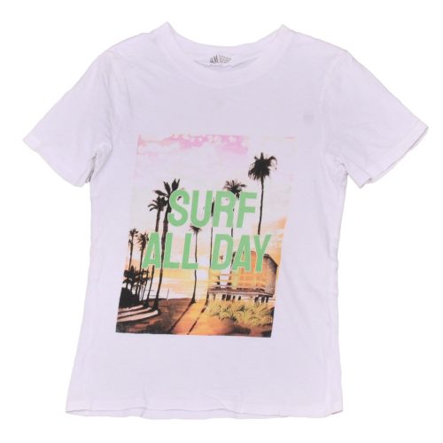 H&M - Fehér, Surf póló (122-128)