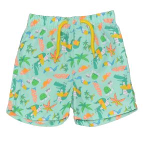 Zöld, dzsungeles fürdőnadrág (86)