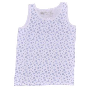 Fehér, virágmintás trikó (170-176)