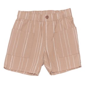 Barna, csíkos rövidnadrág (98)