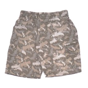 Terepzöld, krokodilos rövidnadrág (62-68)