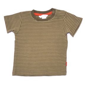 H&M - Zöld csíkos póló (74)