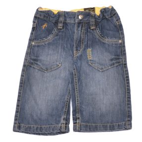 C&A - Kék farmer rövidnadrág (116)