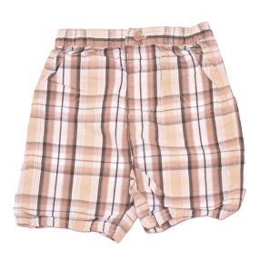 George - Barna kockás rövidnadrág (68-74)