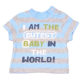 Cherokee - Kék, Szürke csíkos póló (50)