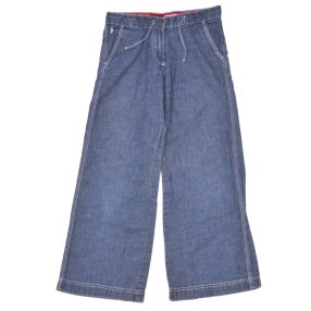 H&M - Kék trapézszárú farmernadrág (146)