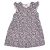 H&M - Kék, virágmintás ruha (92)